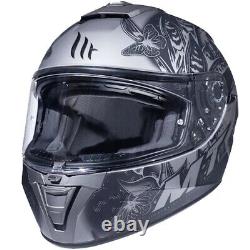 MT Blade 2 Breeze Matt Grey Motorcycle Motorbike Full Face Helmet