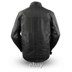 Milestone Men's Motorcycle Leather Shirt