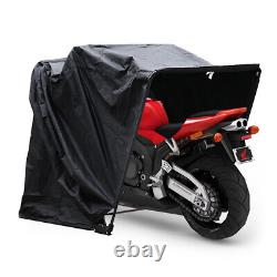 Motorbike Bike Shelter Cover Outdoor Shed Garage Moped Motorcycle Storage Large