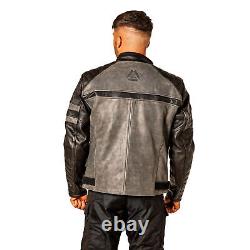 Motorbike Motorcycle Leather ViPER Pier Armour Bike Rider CE Approved Jacket