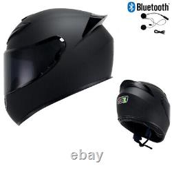 Motorcycle Helmets Bluetooth Motorbike Crash Crusier Bike Full Face Helmets ECE