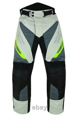 Motorcycle Racing Textile Waterproof Jacket Trouser Motorbike Riding Suit Armour