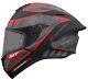 Mt Targo S Surt Full Face Ece22.06 Motorbike Helmet B5 Matt Black Grey Red