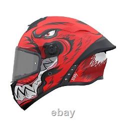 Mt Targo S Toby Full Face Ece22.06 Dot Motorcycle Motorbike Helmet C5 Matt Red