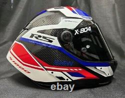 Nolan X804RS Carbon FREE BMW S1000RR DECALS Maven Motorbike Helmet