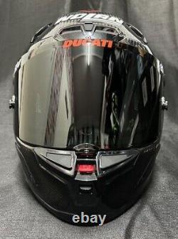 Nolan X804RS Gloss Puro Carbon FREE Ducati PANIGALE DECALS Motorbike Helmet