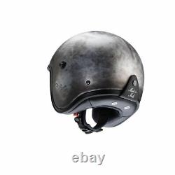 Open Face Helmet Caberg Freeride Motorcycle Motorbike Iron Grey