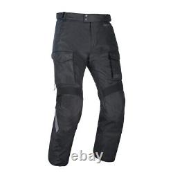 Oxford Continental Advanced Motorcycle Motorbike Pants Short Leg Black