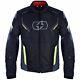 Oxford Melbourne 3.0 Textile Motorcycle Motorbike Sports CE Jacket Black/Fluo