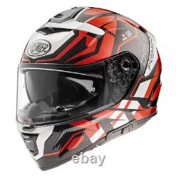 Premier Devil Jc 92 Black Red Full Face Motorcycle Motorbike Bike Helmet