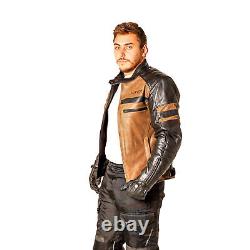 Premium Leather Motorbike Motorcycle Bike Rider ViPER Pier CE Approved Jacket