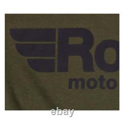 Roeg Howard Moto Motorcycle Motorbike Hoodie Army