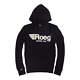 Roeg Howard Moto Motorcycle Motorbike Hoodie Black