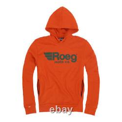 Roeg Howard Moto Motorcycle Motorbike Hoodie Orange