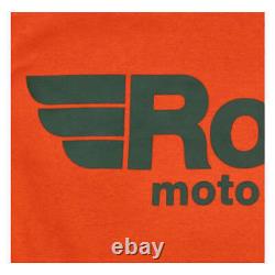 Roeg Howard Moto Motorcycle Motorbike Hoodie Orange