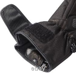SAVIOR HEAT Motorcycle Motorbike Waterproof Thermal Touch Screen Heated Gloves