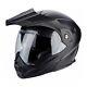 Scorpion ADX 1 Adventure Flip Up Motorcycle Motorbike Helmet Matt Black S and L