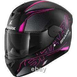 Shark D-Skwal 2 Cadium Motorcycle Helmet & Visor Full Face Motorbike Crash Lid