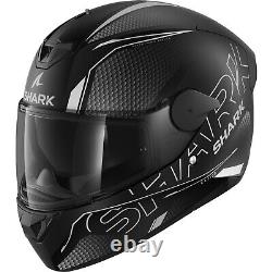 Shark D-Skwal 2 Cadium Motorcycle Helmet & Visor Full Face Motorbike Crash Lid