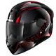 Shark D-skwal 2 Cadium Black Red Motorcycle Motorbike Bike Helmet