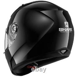 Shark Ridill Gloss Black Motorcycle Motorbike Helmet