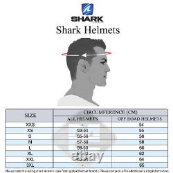 Shark Ridill Gloss Black Motorcycle Motorbike Helmet