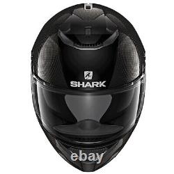 Shark Spartan Carbon Skin Motorcycle Motorbike Black / Anthracite