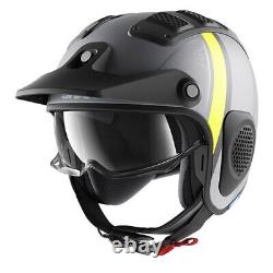 Shark X Drak Terrence Motorcycle Motorbike Helmet Anthracite / Yellow