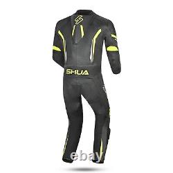 Shua Motorcycle Racing Leather 1PC Suit, Motorbike Riding CE Armored Biker Suits