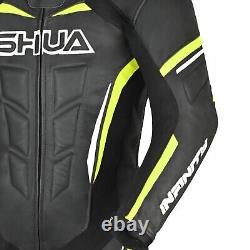 Shua Motorcycle Racing Leather 1PC Suit, Motorbike Riding CE Armored Biker Suits