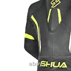 Shua Motorcycle Racing Leather 1PC Suit, Motorbike Riding CE Armored Biker Suits