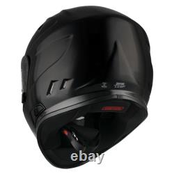 Simpson Venom Bandit Full Face Motorcycle Motorbike Helmet Black White New