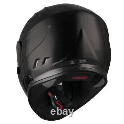 Simpson Venom Carbon Plain Gloss Motorcycle / Motorbike Full Face Helmet