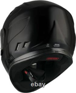 Simpson Venom Dual Visor Full Face Composite Motorbike Helmet Gloss Black