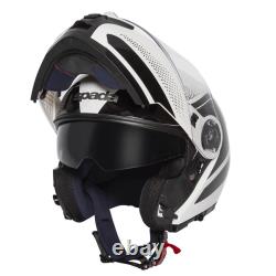 Spada Orion Pixel Flip Up Motorcycle Helmet Touring Modular Motorbike Crash Lid