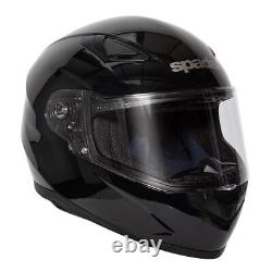 Spada Raiden Gloss Black Motorcycle Motorbike Bike Scooter Atv Helmet