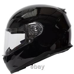 Spada Raiden Gloss Black Motorcycle Motorbike Bike Scooter Atv Helmet