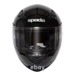 Spada Raiden Gloss Black Motorcycle Motorbike Bike Scooter Atv Helmet