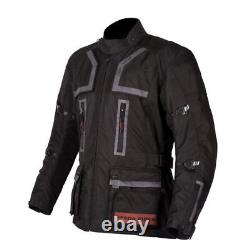 Spada Tucson Ce Mens Black Waterproof Thermal Motorcycle Motorbike Jacket