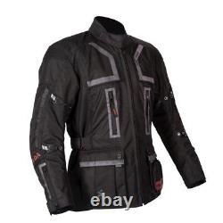 Spada Tucson Ce Mens Black Waterproof Thermal Motorcycle Motorbike Jacket