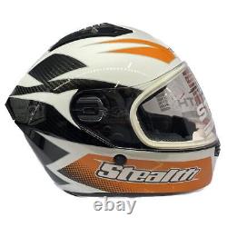 Stealth HD117 Helmet GP Replica Full Face Motorcycle Motorbike Crash Lid