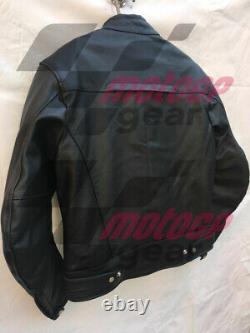 Triumph Motorcycle Racing Motor Bike Leather Riders Jacket
