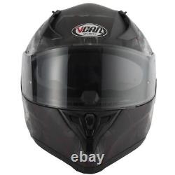 VCAN H128 Rage Full Face Motorcycle Helmet DVS Motorbike ACU Bike Crash Lid