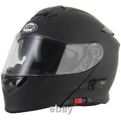VCAN V271 Wireless Bluetooth Intercom Flip Front Motorcycle Motorbike Helmet