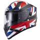 Vcan H128 Union Jack Full Face Motorcycle Helmet Motorbike ACU Bike Crash Lid