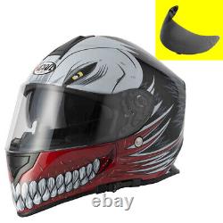 Vcan V127 Hollow Lightning Full Face DVS Motorbike Motorcycle Helmet ACU Crash
