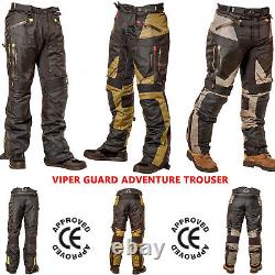 ViPER Adventure Trouser GUARD CE Textile Motorbike Motorcycle Bike Touring Pants