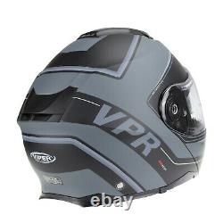 ViPER RSV191 DVS Flip Up Helmet With Blinc Bluetooth Motorbike Motorcycle Helmet