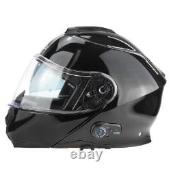 ViPER RSV191 Flip Front Blinc Bluetooth Motorbike Modular Helmet + Disc Lock