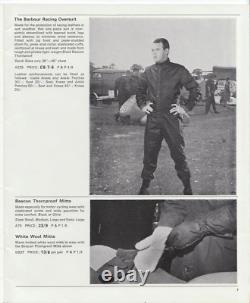 Vintage 1950s BARBOUR Wax Motorcycle Racing Suit Size 38/40 Medium 48/50 Coat